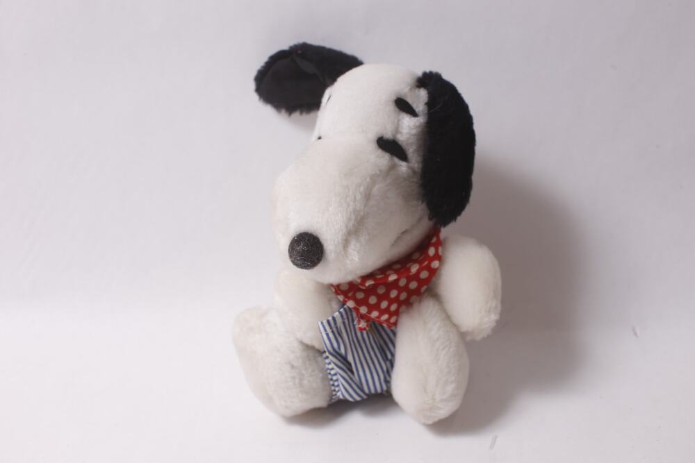 Peanuts Snoopy Plush in Train Engineer Outfit Collectible ~ 260812-WH 662